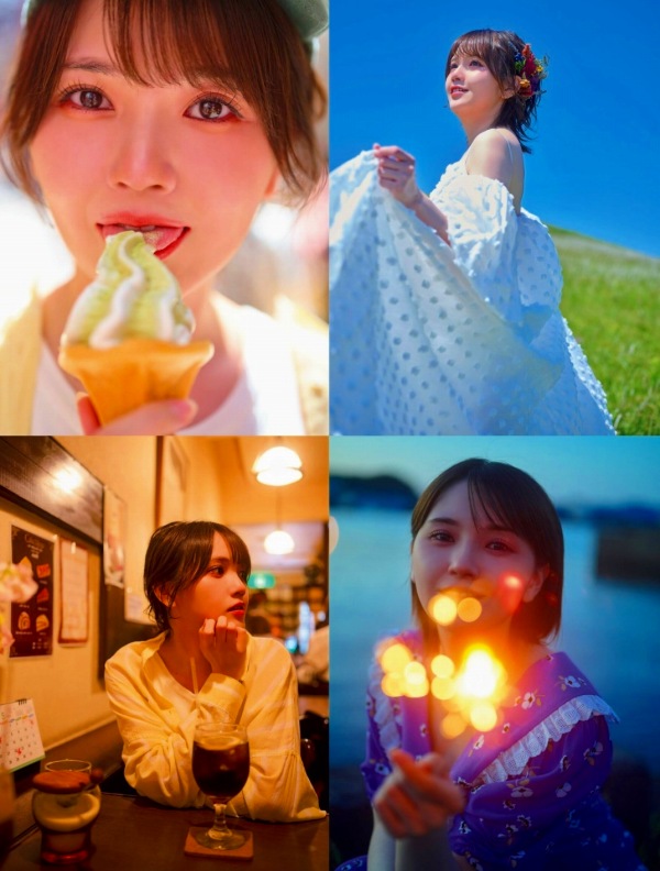 鬼頭明里　フェラ顔画像